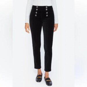 J.Mclaughlin Hastings Velvet Pants Black size 4
